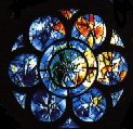 Les vitraux de Marc Chagall, artiste d’origine juive biélorusse, à Reims
